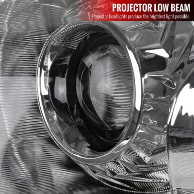 2013-2015 Nissan Altima Clear Projector Headlight Amber Reflector Driver Side