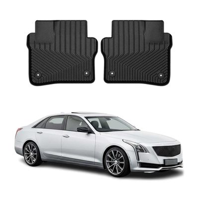 2016-2020 Cadillac CT6 Premium Floor Mats Liners Second Row Rear Black