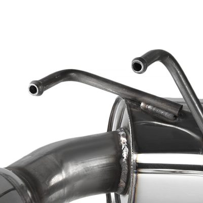 2010-2015 Chevy Camaro 3.6L V6 S.Steel Dual Catback Exhaust System Burnt Tip