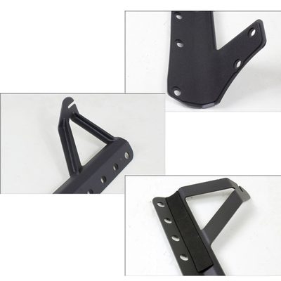 2007-2018 Jeep Wrangler 50" Windshield Light Mounting Bracket Black