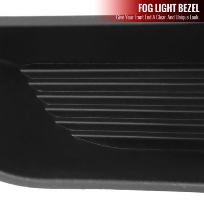 2008-2011 Toyota Highlander 12V/55W H11 Fog Lights Kit Chrome/Clear Lens