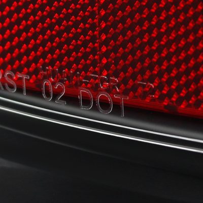 2007-2009 Dodge RAM LED Tail Lights Matte Black Housing/Clear Lens