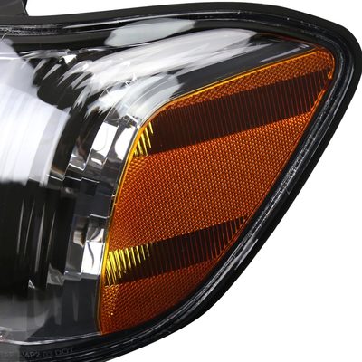2005-2006 Toyota Tundra/05-2007 Sequoia LED Headlights Corner Lamps Amber &Black