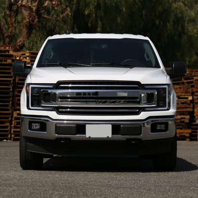 2018-2020 Ford F-150 LED CBar Projector Headlights Signal Lights Black / Clear