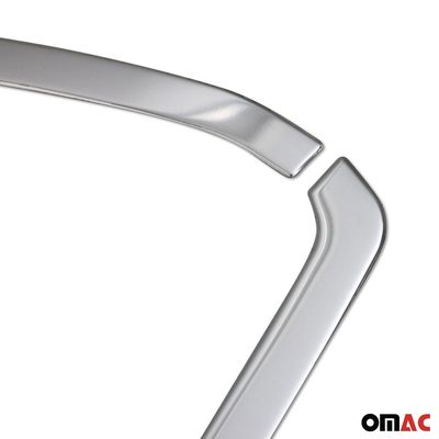 Front Grille Trim for Mercedes Sprinter W906 2006-2018 S.Steel Silver 2 Pcs