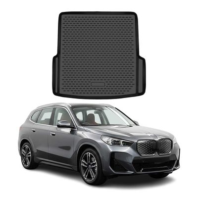 OMAC Cargo Mats Liner for Bmw iX1 U11 2023-2026 without side niches Trunk Mat
