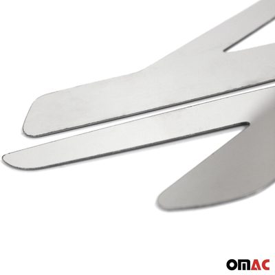 2012-2017 Buick Verano Side Door Molding Trim Decorative Stainless Steel Silver 2 Pcs