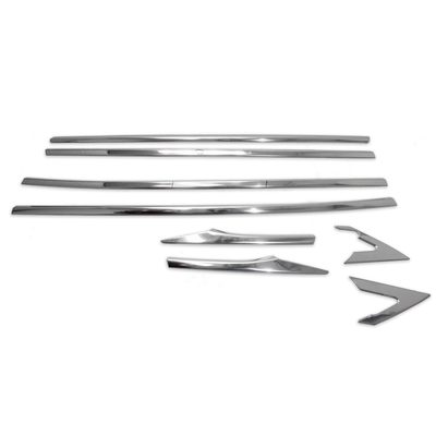 2016-2021 Honda Civic Sedan Window Molding Trim Streamer Stainless Steel