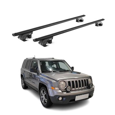 2007-2017 Jeep Patriot Roof Rack Cross Bars Luggage Carrier 2 Pcs