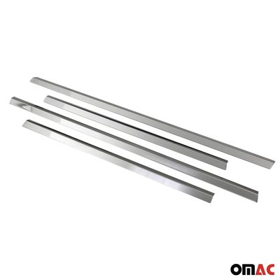 1997-2005 Mercedes M ML Class W163 Window Molding Trim Streamer S. Steel 4x