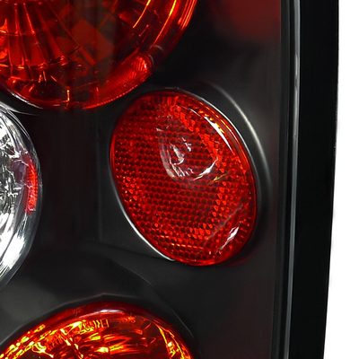 1993-1997 Ford Ranger Tail Lights Matte Black Housing/Clear Lens