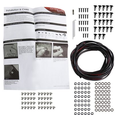 1999-2007 Chevy Silverado/ 99-2006 GMC Sierra Textured Rivet Style Fender Flares