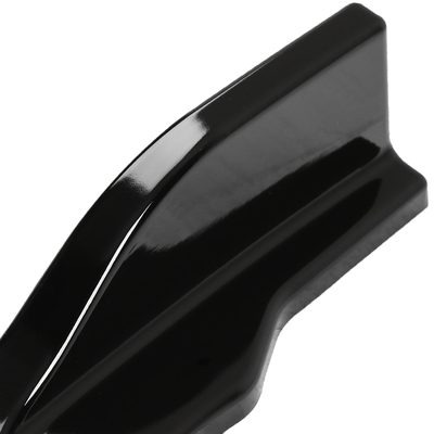2018-2020 Toyota Camry SE/XSE/LE/XLE Glossy Black 3Pcs Bumper Lip Spoiler