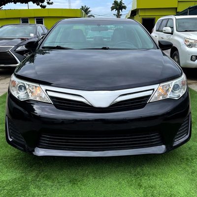 2012-2014 Toyota Camry Headlights Amber Reflectors Passenger Side Chrome