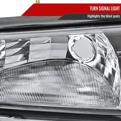2002-2006 Chevy Avalanche 1500/2500 Factory Headlights Bumper Signal Lights