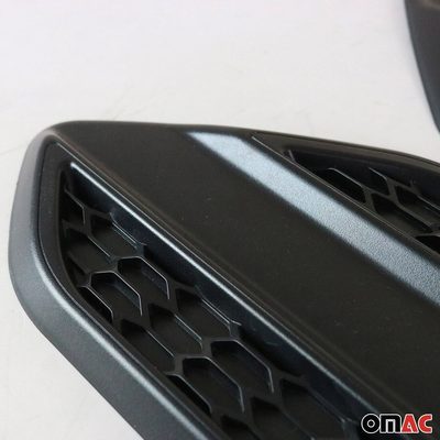 2019-2023 Ford Ranger Side Door Molding Trim Skirt Garnish Black 2 Pcs