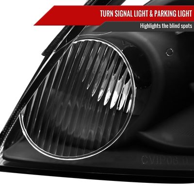 2006-2013 Chevy Impala/Monte Carlo/Impala Limited Factory Headlights LED Black