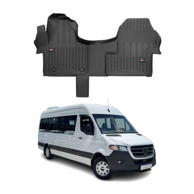 2019-2026 Mercedes Sprinter W907 910 Premium Floor Mats Liners Full Set All Weather Heavy Duty