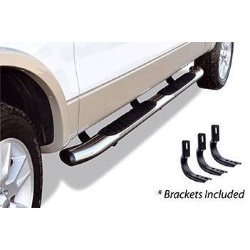 5" OE Xtreme 80" Estribos + brackets Nissan D-22 2000-2015 Cromado