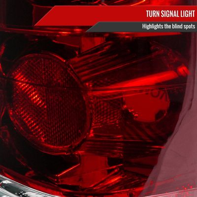 1982-1994 Chevy S10/Blazer GMC S15/Sonoma Tail Lights Chrome/Red Clear Lens