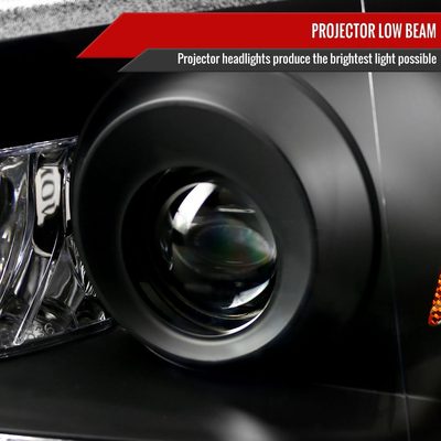 2001-2005 Lexus IS300 Projector Headlights LED Light & LED Signal Lights Black