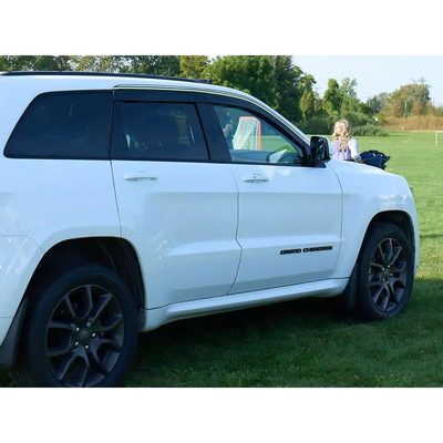 Deflector de ventana ventivisor de perfil bajo Matte Black para Colorado / Canyon 15 - 25