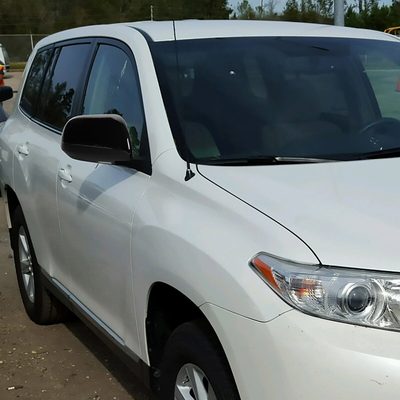 2008-2013 Toyota Highlander 7Pin Heated Side Mirror LED Puddle Light Passenger