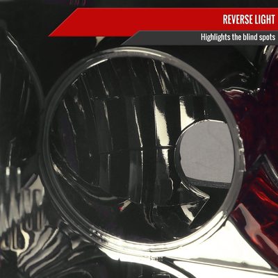 1999-2006 VW Golf Mk4/GTI/R32 Tail Lights Chrome Housing/Smoke Lens