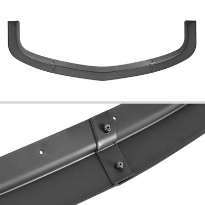 2015-2021 Dodge Challenger SXT Matte Black 3PC Front Bumper Lip Splitter Kit