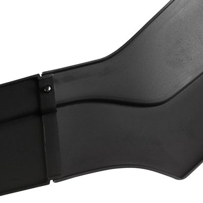 2015-2017 Ford Mustang Matte Black Polypropylene 3Pcs Bumper Lip Spoiler