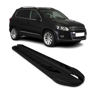 2009-2017 VW Tiguan Running Boards Side Steps Black