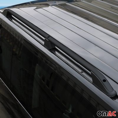 2014-2023 Ford Transit Connect SWB Roof Rack Rails Side Rails Black
