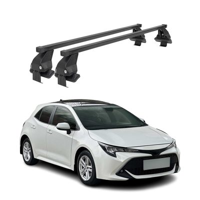 2019-2026 Toyota Corolla Hatchback Roof Rack Cross Bars Black