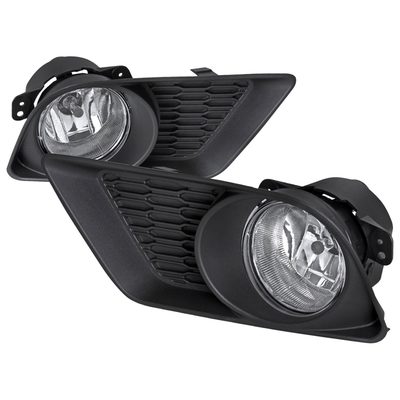 2011-2014 Dodge Charger 12V/35W Fog Lights Kit Chrome Housing/Clear Lens