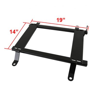 1997-2004 Chevy Corvette C5 Tensile Steel Racing Seat Mounting Brackets 2PCS