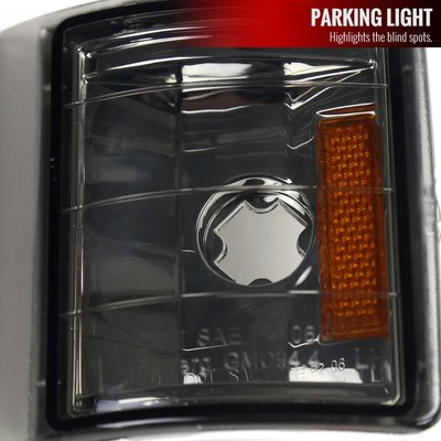 1994-1998 GMC C10/Sierra/Suburban/Yukon Factory Headlights LED Chrome