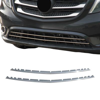 2016-2024 Mercedes Metris Front Bumper Trim Molding Stainless Steel 2Pcs