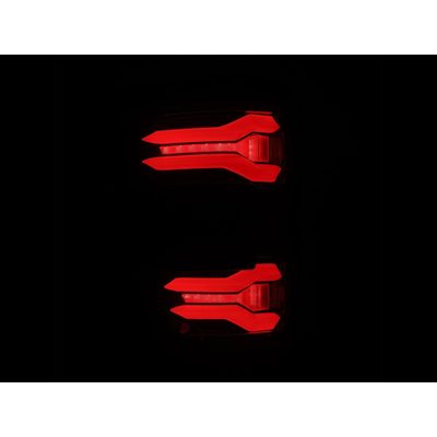 AlphaRex LUXX Series Black LED Tail Lights 653038