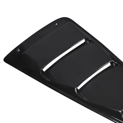 2005-2014 Ford Mustang Matte Black ABS Quarter Side Window Louvers Vent