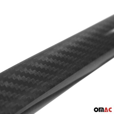 2019-2024 Jeep Renegade Window Molding Trim Streamer Carbon Fiber Black 6Pcs