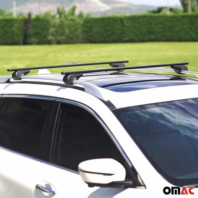 2002-2014 Kia Sedona Roof Rack Cross Bars Black