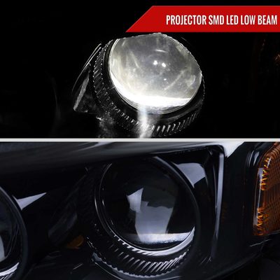 For Lexus IS250 IS350 2014-2016 Full LED Project healight Black Houing Smoked lens