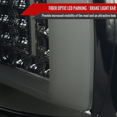 2000-2006 Chevy Suburban/Tahoe/Yukon/Yukon XL LED C Bar Tail Lights Smoke