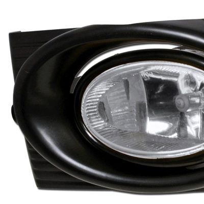 2001-2002 Honda Accord Sedan H11 Fog Lights Kit Chrome Housing/Clear Lens