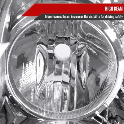2006-2009 Toyota 4Runner SR5 Limited Projector Style Headlights Chrome/Clear