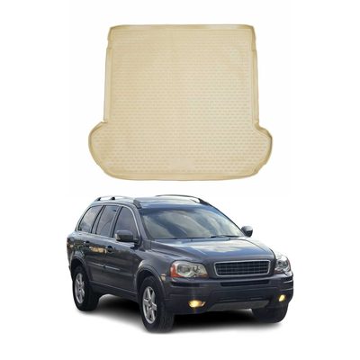 2003-2014 Volvo XC90 Cargo Liner Trunk Mat All Weather Beige