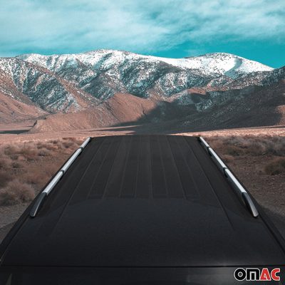 Roof Rack Side Rails for RAM ProMaster 1500/2500/3500 2014-2026 L3 L4 Long Gray