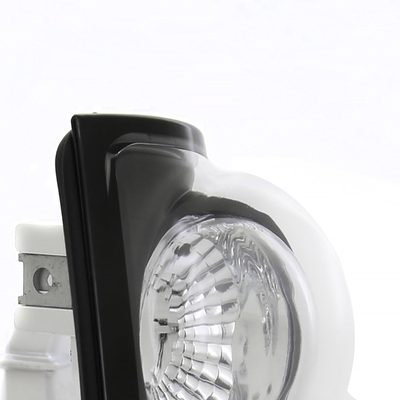 1994-2004 Chevy S10/ GMC Sonoma/ Isuzu Hombre Tail Lights Matte Black/Clear