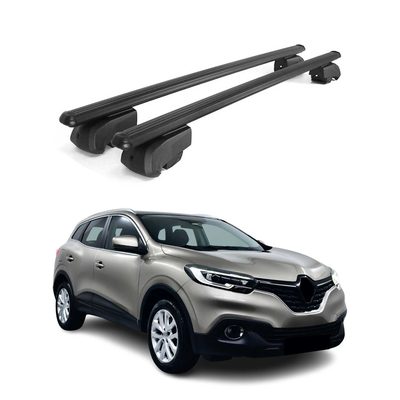 2015-2022 Renault Kadjar Roof Rack Cross Bars Black