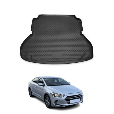 2017-2020 Hyundai Elantra Cargo Liner Trunk Mat All Weather Black